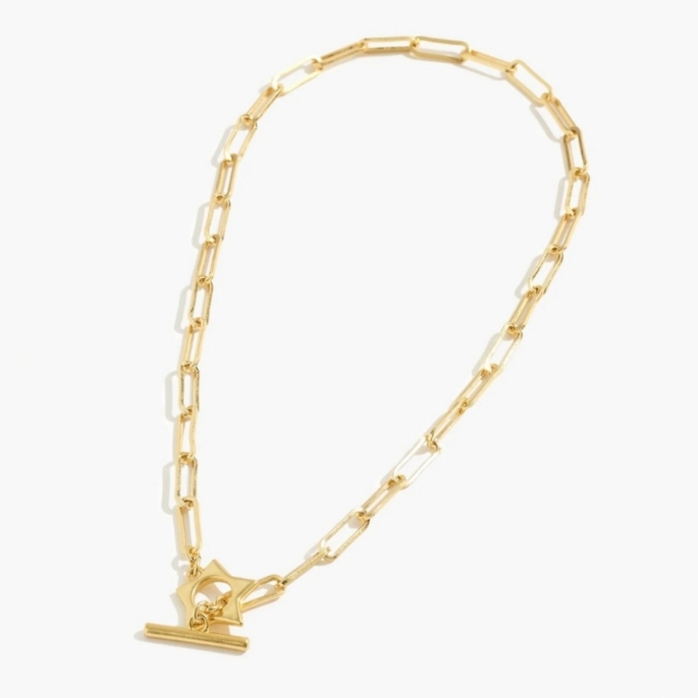 Madewell Star Toggle Chain Necklace